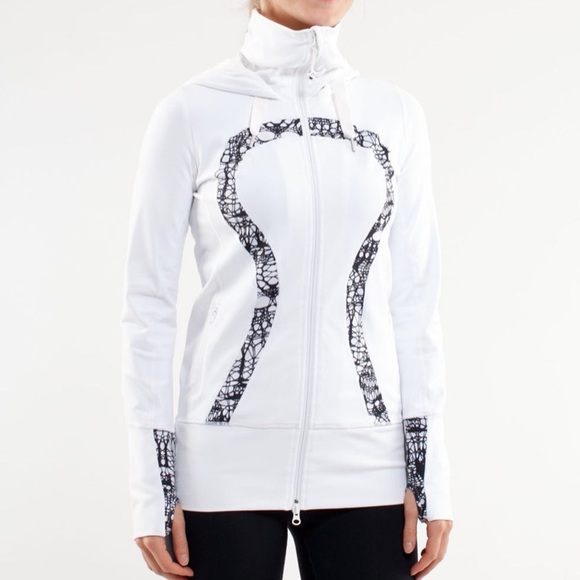 lululemon athletica Tops - LuLuLemon white stride jacket